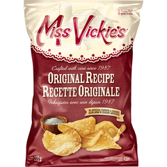 Miss Vickie's Original Recipe Kettle Chips, 220g