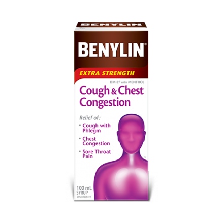 Benylin, Cough & Chest Congestion, Extra Strength