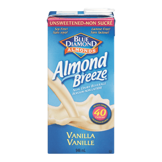 Blue Diamond Unsweetened Vanilla Almond Breeze, 946ml