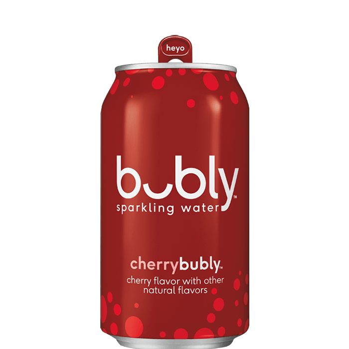 Cherry Bubly, Sparkling Water, 355ml