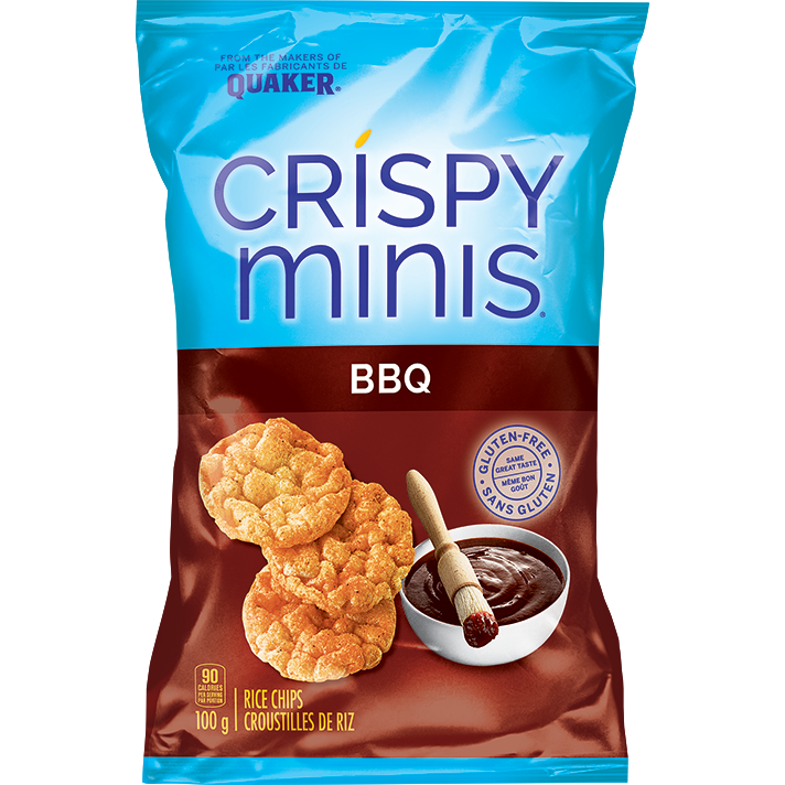 Crispy Minis, BBQ, 100g