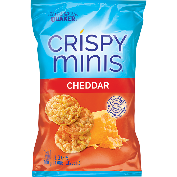 Crispy Minis, Cheddar, 100g