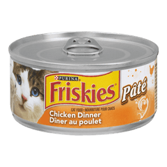 Purina Friskies Pate Cat Food, Chicken Dinner