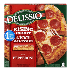 Delissio Rising Crust Frozen Pizza, Pepperoni