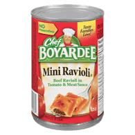 Chef Boyardee Mini Ravioli, 425g