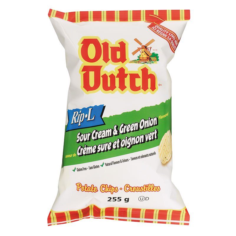 Old Dutch, Sour Cream & Onion, 180g