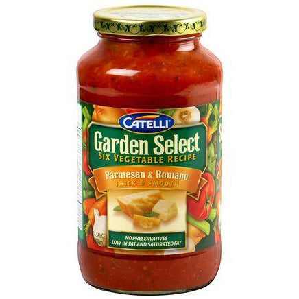 Catelli Garden Select, Parmesan & Romano Pasta Sauce, 650mL