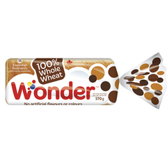 Wonder Bread, Whole Wheat Bread, 570g