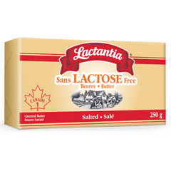Lactantia Lactose Free Butter, Salted, 250g
