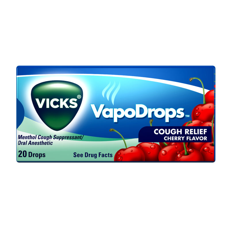 Vicks Vapodrops, Cherry, 25mg