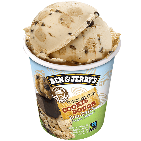 Ben & Jerry's Non-Dairy, Chocolate Chip Cookie Dough, 473ml