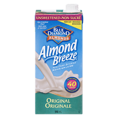 Blue Diamond Unsweetened Original Almond Breeze, 946ml