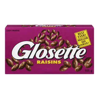 Glossette, Raisins, 105g