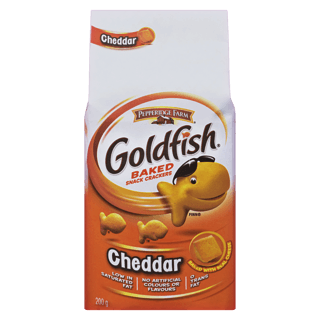 Pepperidge Farm Goldfish Crackers, Cheddar, 200g
