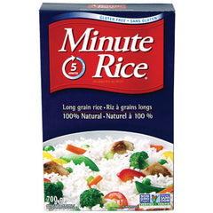 Minute Rice, White, Long Grain Rice, 700g