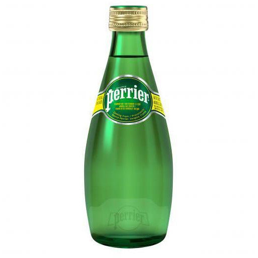 Perrier Carbonated Natural Spring Water, 330ml