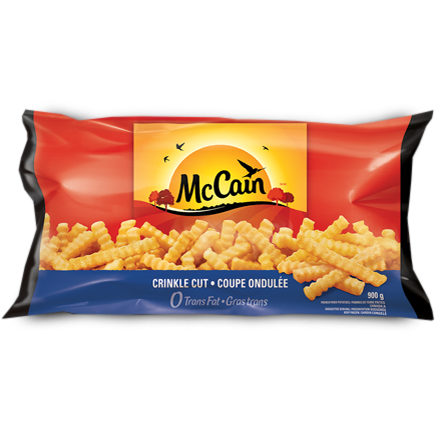 McCain Crinkle Cut French Fries, 900g