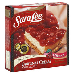 Sara Lee, Original Cream Cheesecake, Cherry, 538g