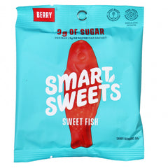 Smart Sweets, Sweet Fish, Berry, 50g