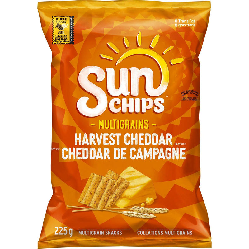 Sun Chips, Harvest Cheddar, 225g