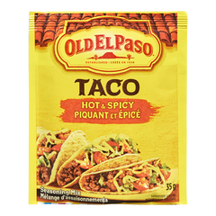 Old El Paso Taco Seasoning Mix, Hot & Spicy