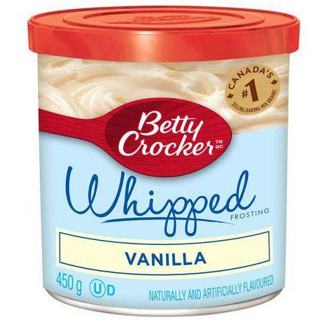 Betty Crocker Whipped Frosting, Vanilla, 340g
