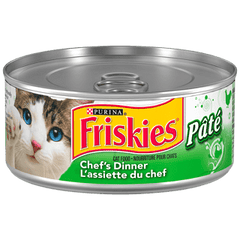 Purina Friskies Pate Cat Food, Chef's Dinner